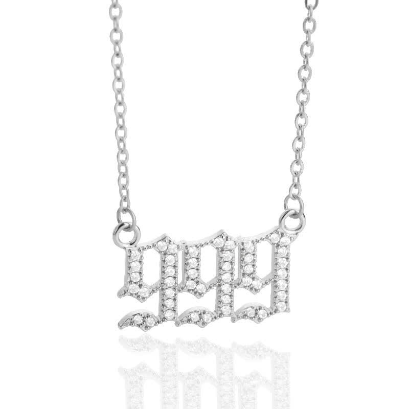 Dames Ketting met Engelnummer Design 14
