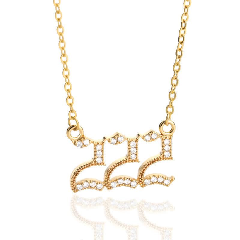 Dames Ketting met Engelnummer Design 15