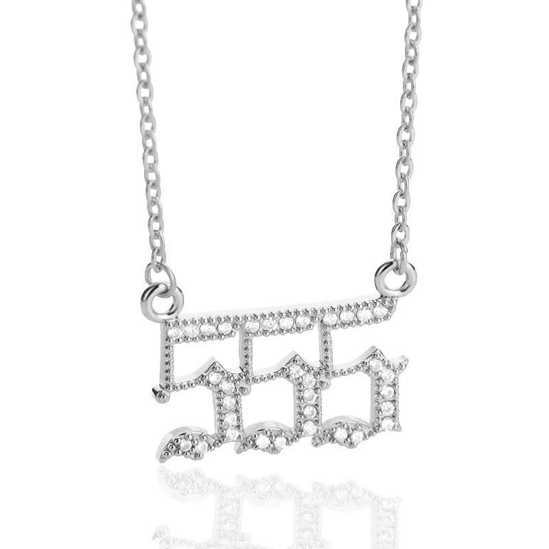 Dames Ketting met Engelnummer Design 24