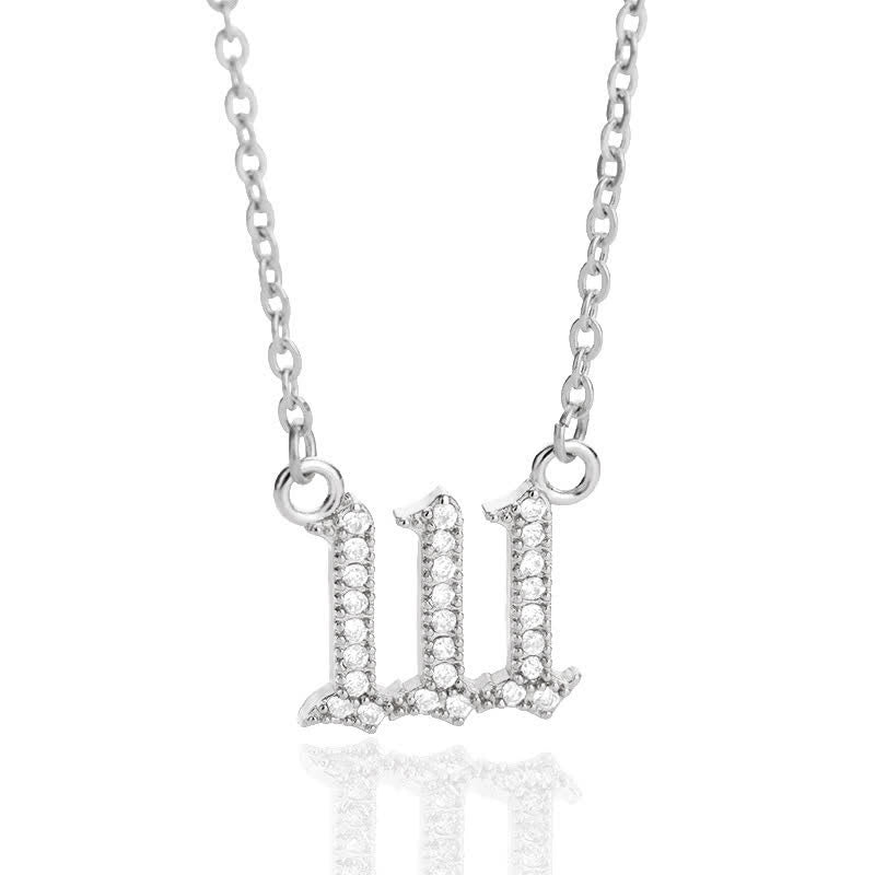 Dames Ketting met Engelnummer Design 9