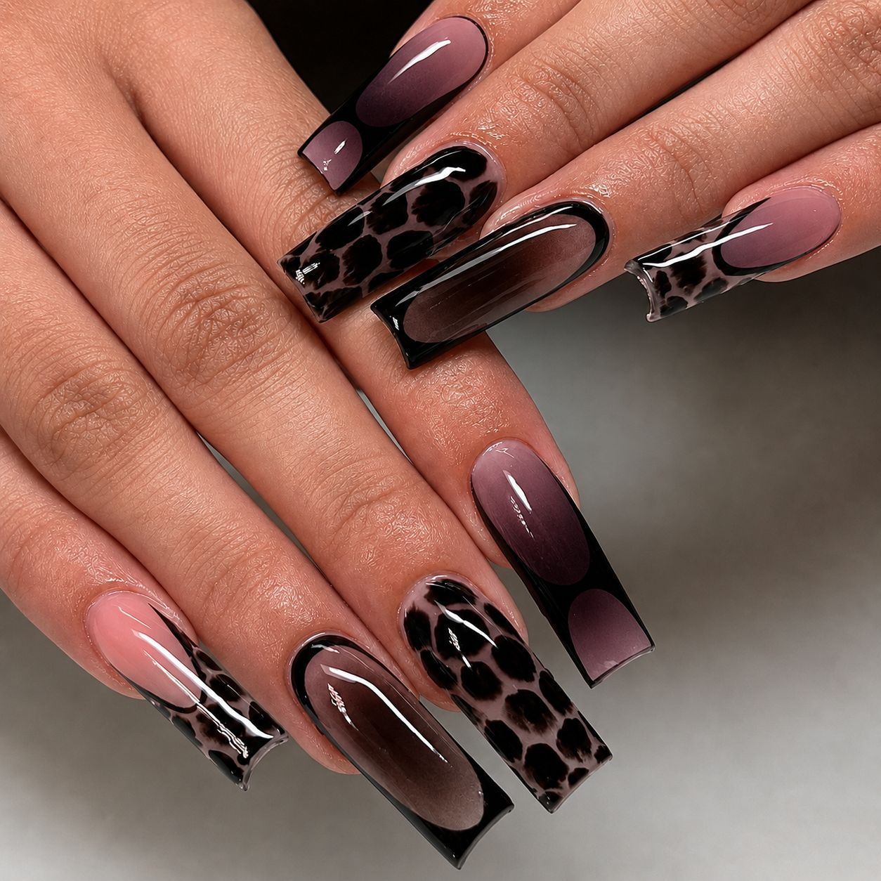 Dames Kunstnagels Modern Design Set 1