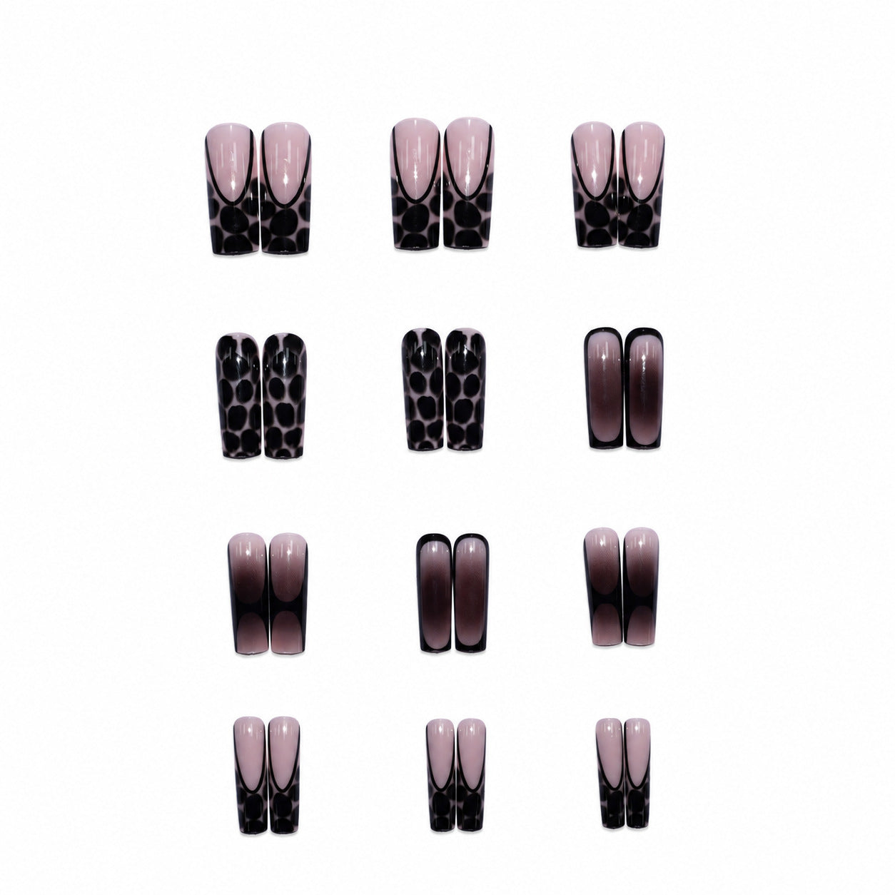 Dames Kunstnagels Modern Design Set 3