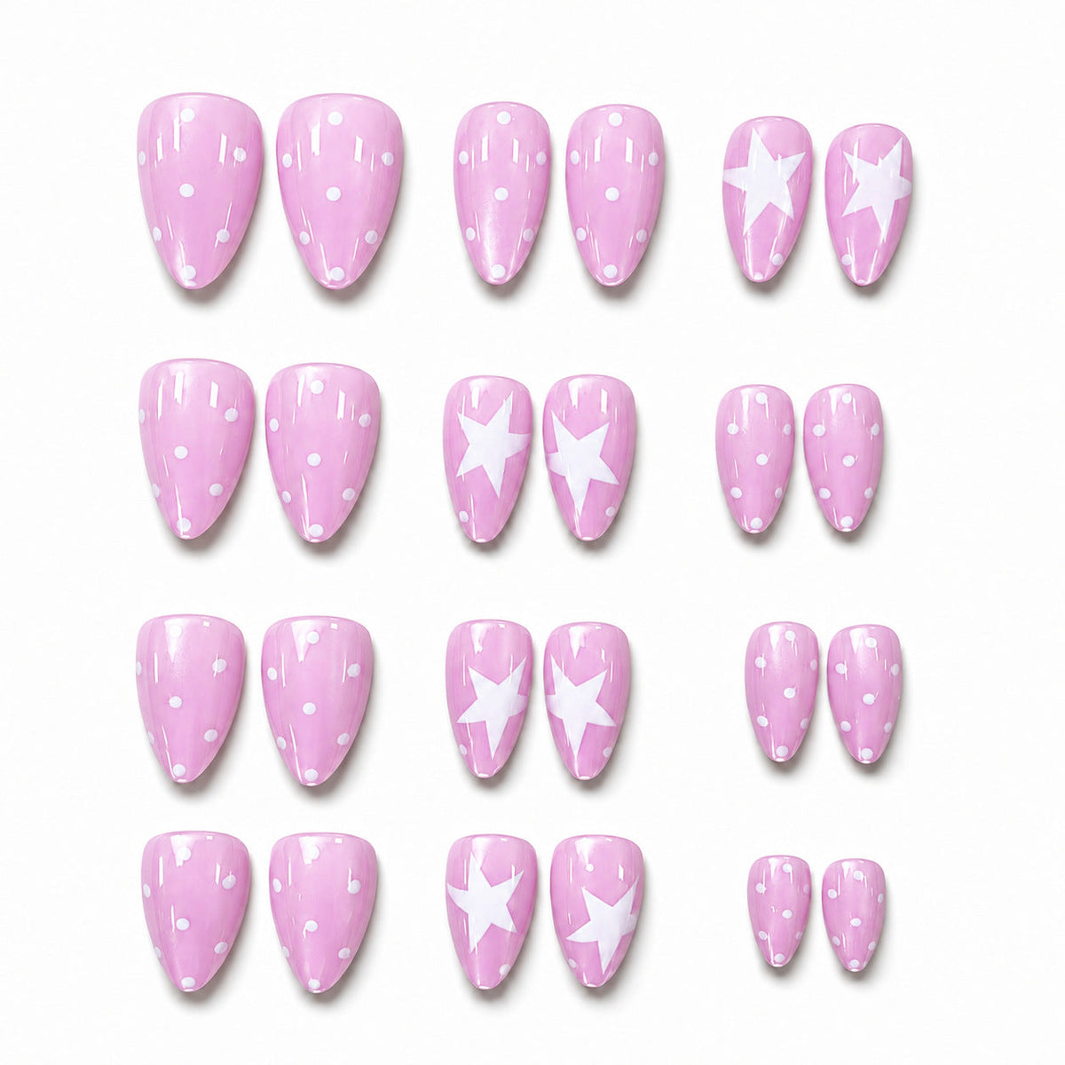 Dames Kunstnagelset Met Diverse Designs 3