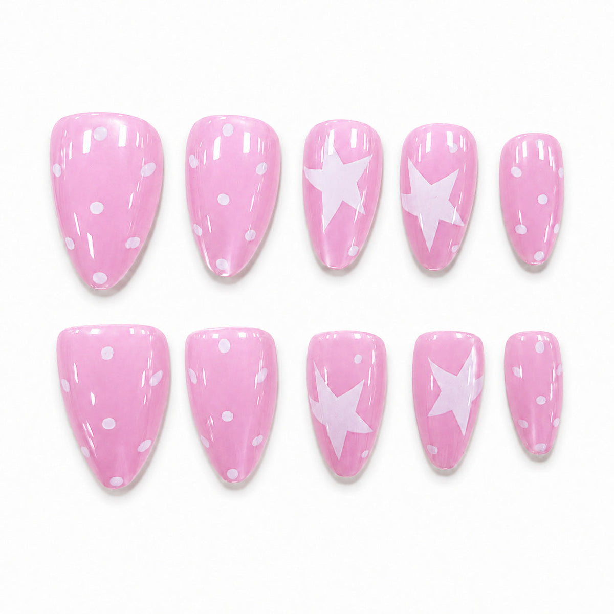 Dames Kunstnagelset Met Diverse Designs 4