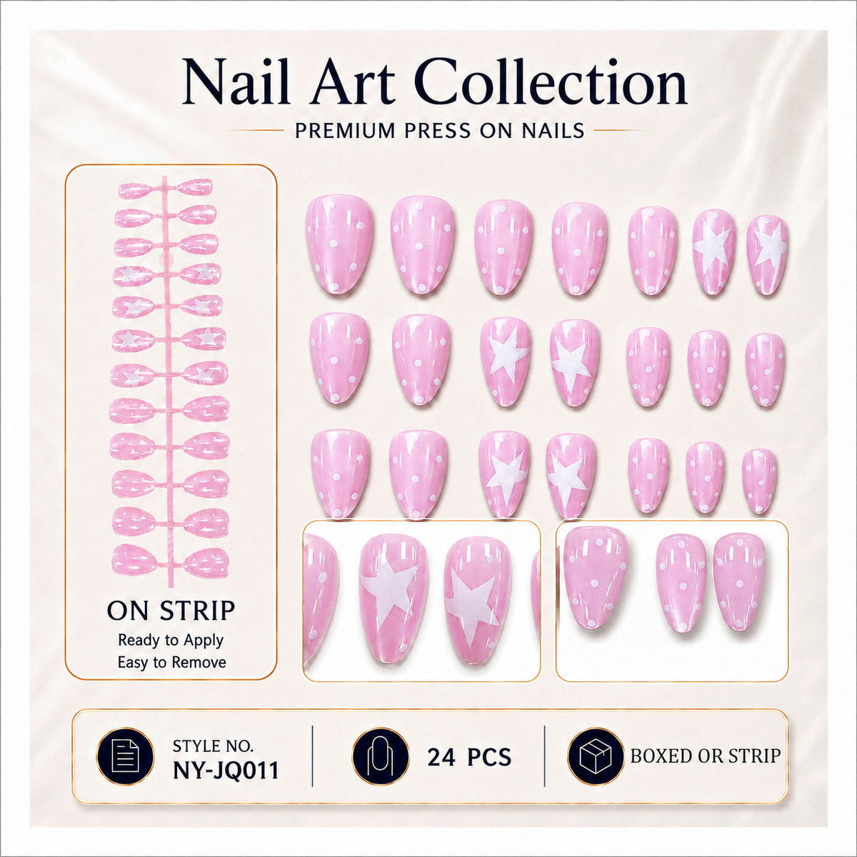 Dames Kunstnagelset Met Diverse Designs 6