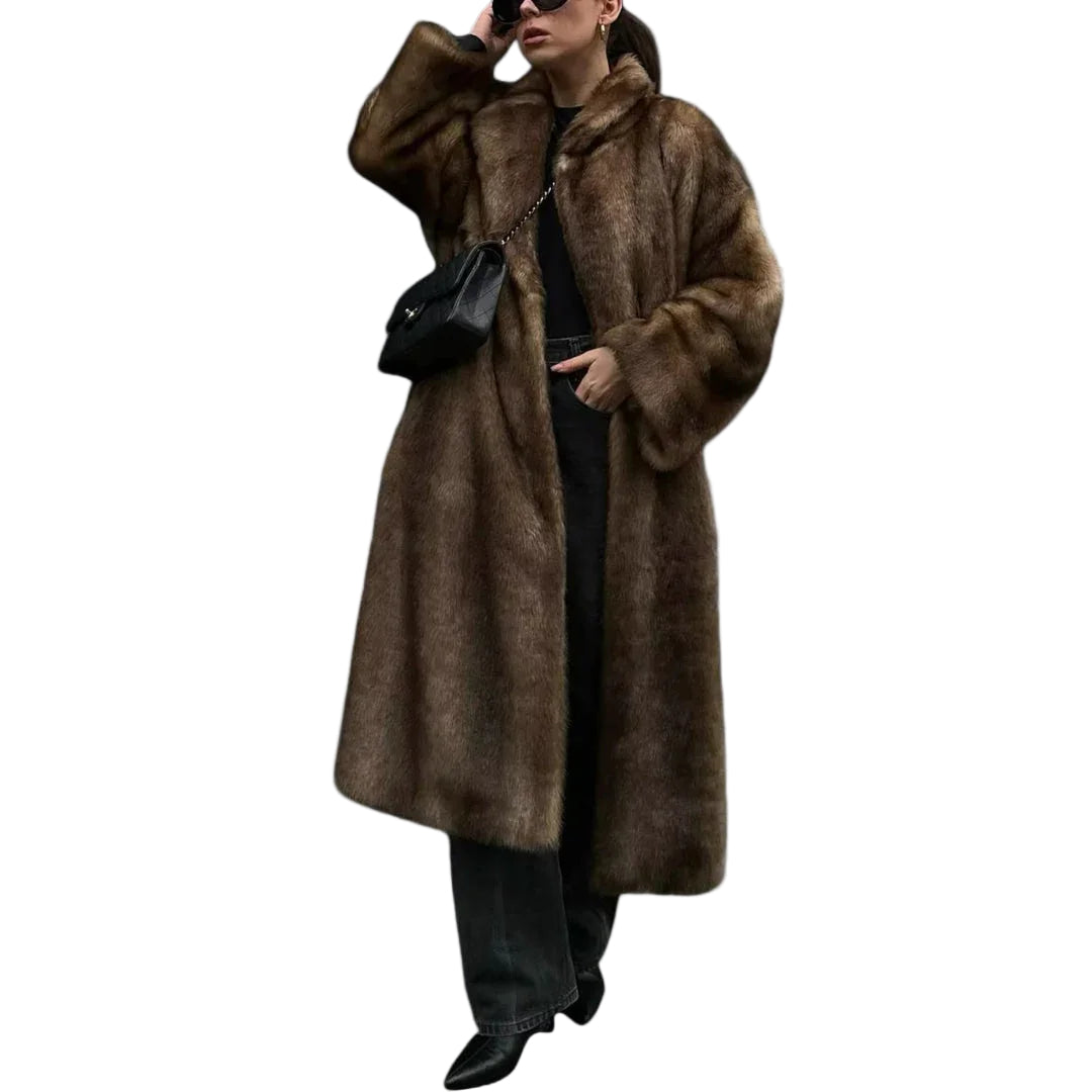 Dames Lange Trenchcoat Stijlvol 0