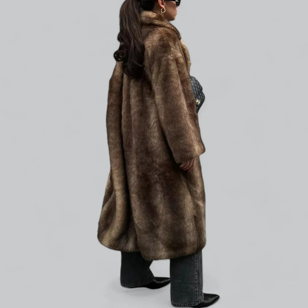 Dames Lange Trenchcoat Stijlvol 2