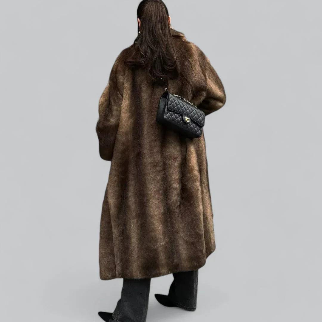 Dames Lange Trenchcoat Stijlvol 3