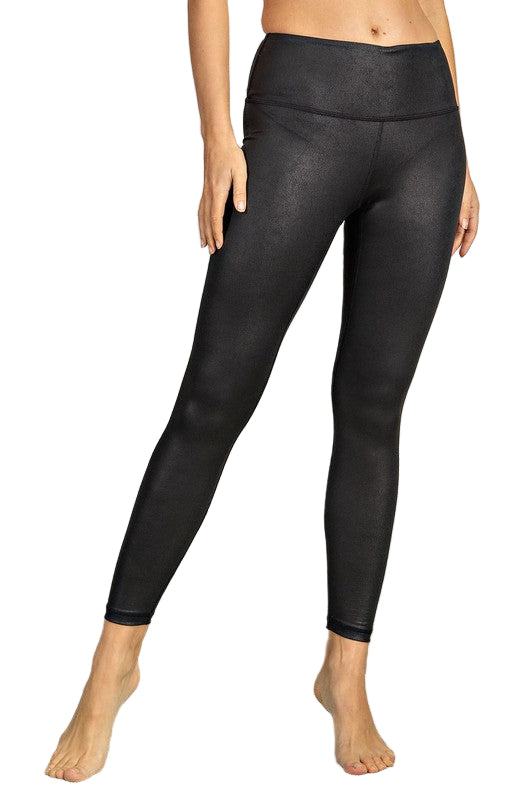 Dames Leggings Volledige Lengte Chintz Zacht Zwart 0