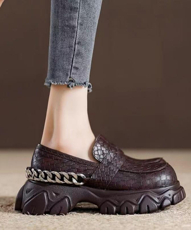 Dames Loafers met Gesplitst Platform 2