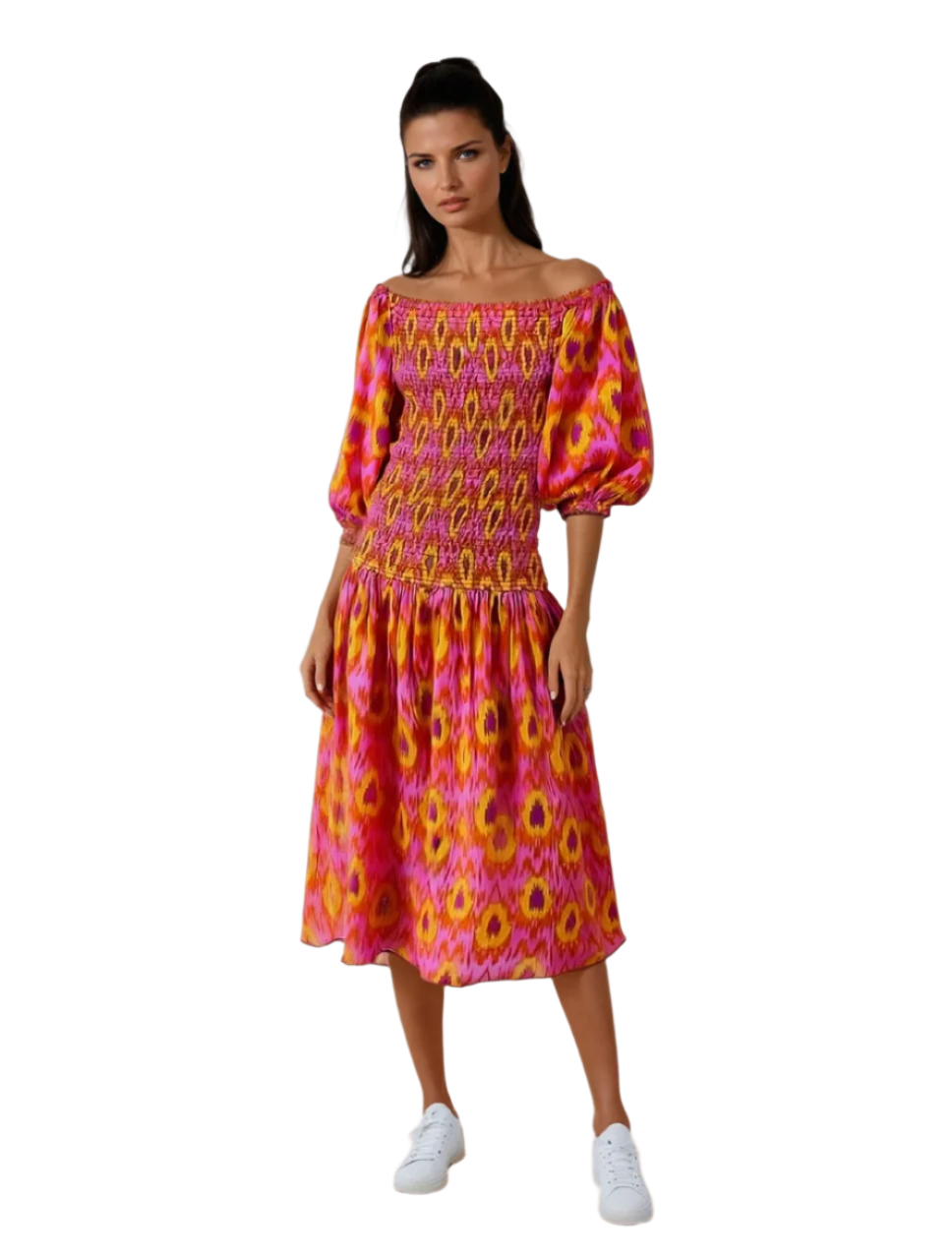 Dames Maxi Jurk Vloeiende Stijl Lichtgewicht Zomerjurk 0