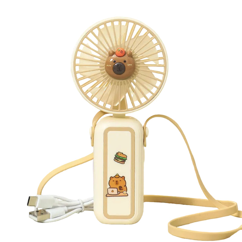 Dames Mini Handventilator Dierenmotief 0