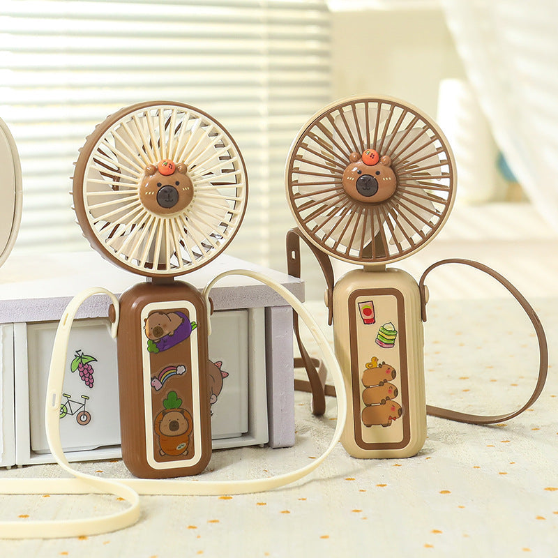 Dames Mini Handventilator Dierenmotief 2