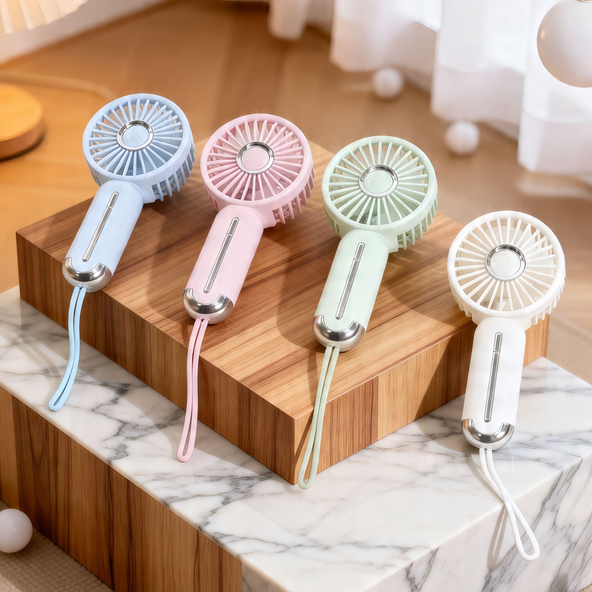 Dames Mini Handventilator Draagbaar Modern Design 3