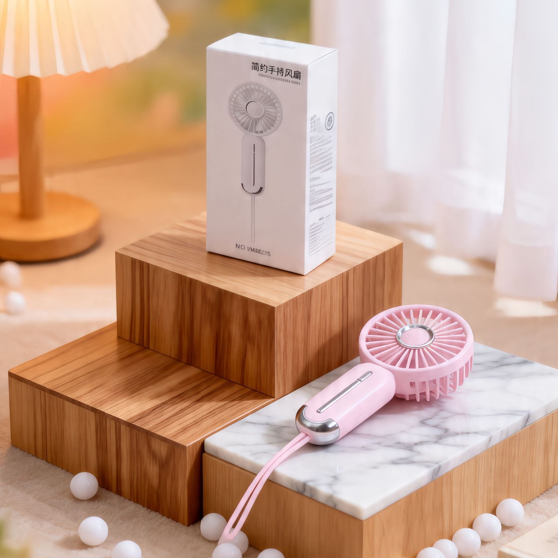 Dames Mini Handventilator Draagbaar Modern Design 4