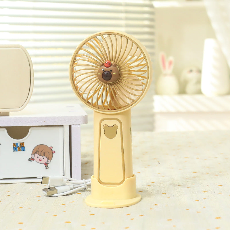 Dames Mini Handventilator met Schattig Beer Design 6
