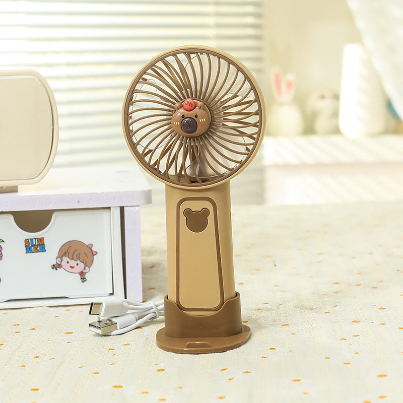 Dames Mini Handventilator met Schattig Beer Design 7