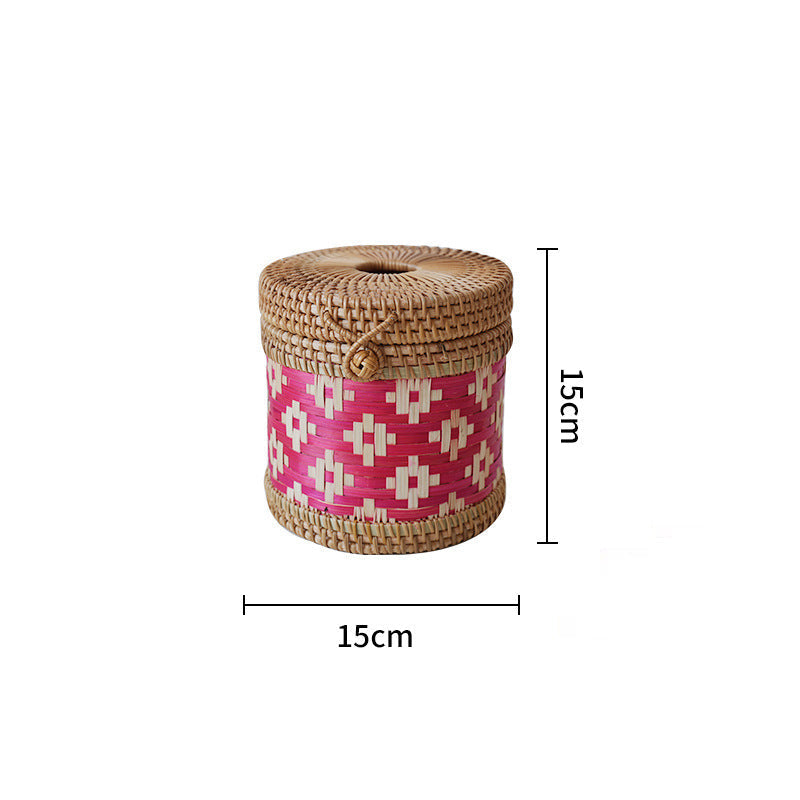 Dames Mobiele Opbergcilinder Kleurrijk Design 0
