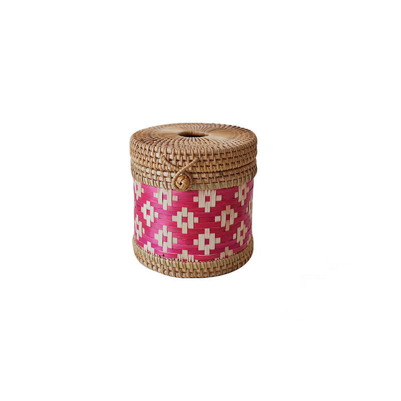 Dames Mobiele Opbergcilinder Kleurrijk Design 0