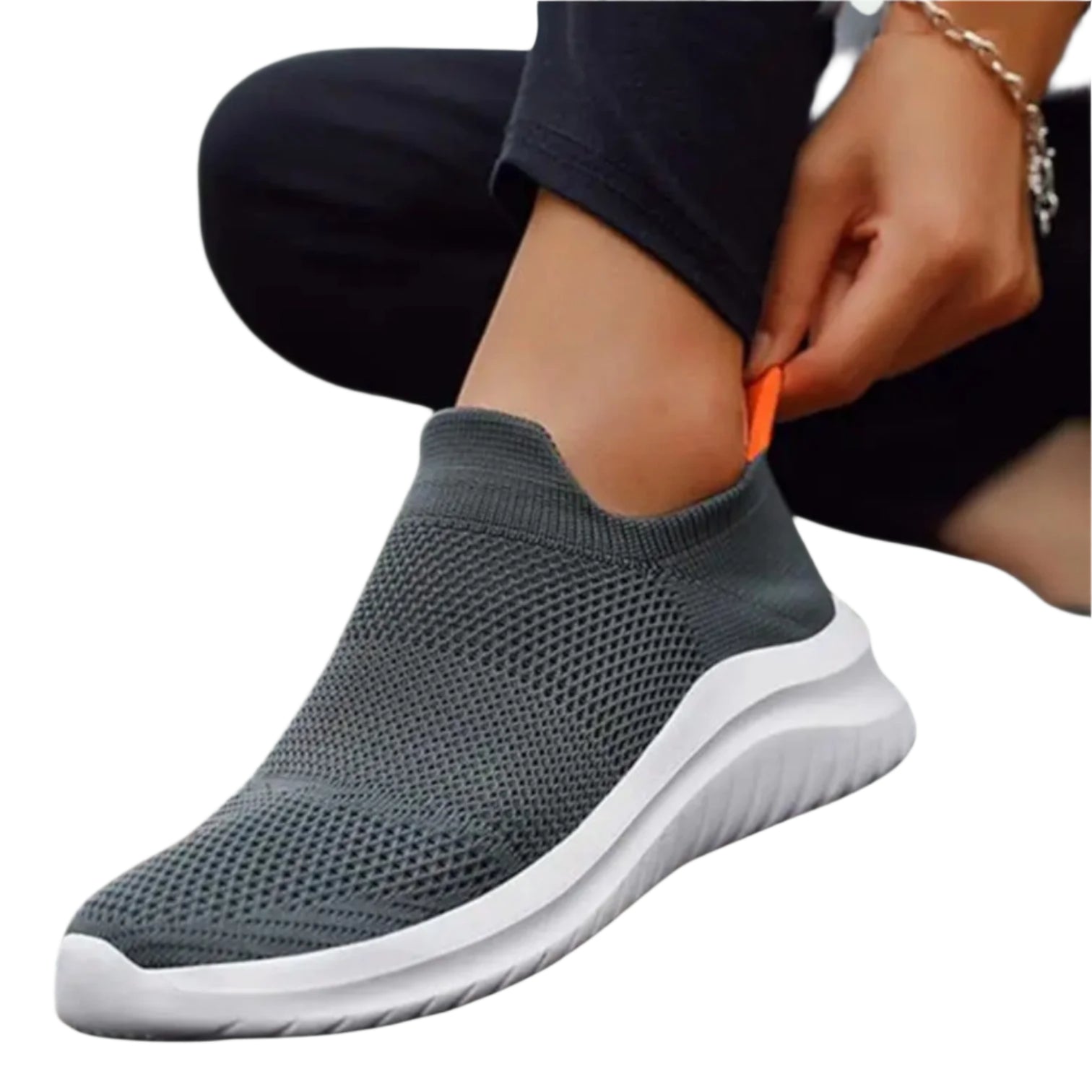 Dames Mocassins Comfortabel Leer Met Antislipzool 0