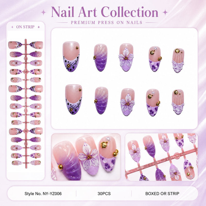 Dames Nagelkunstset Met Diverse Ontwerpen 2