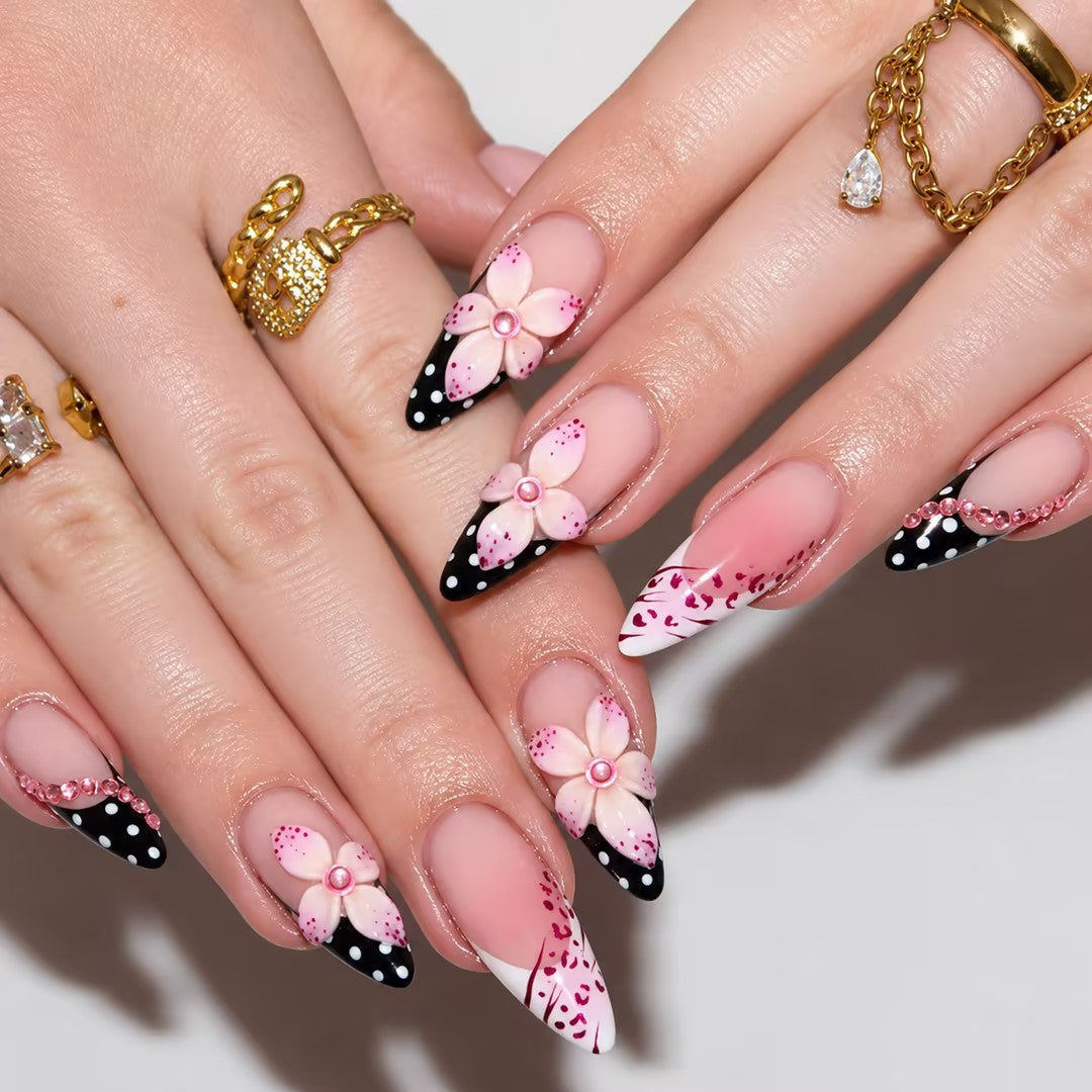 Dames Nagelstickers Bloemmotief Stijlvol Design 4