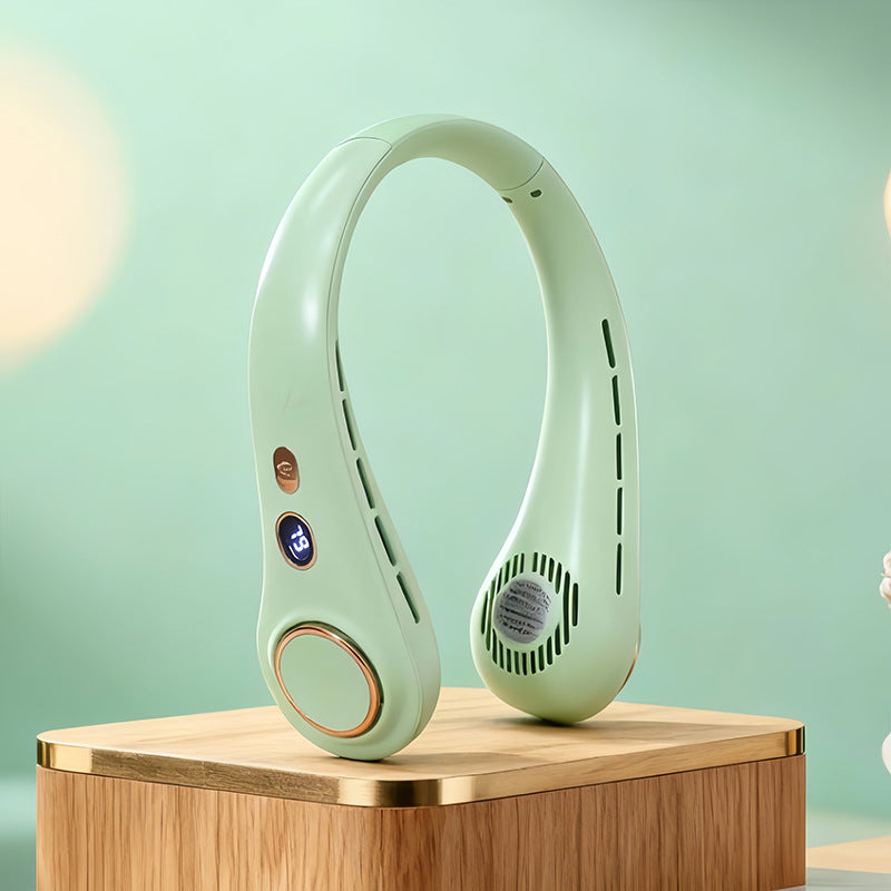 Dames Nekventilator Draagbaar met Innovatief Koelmechanisme 3