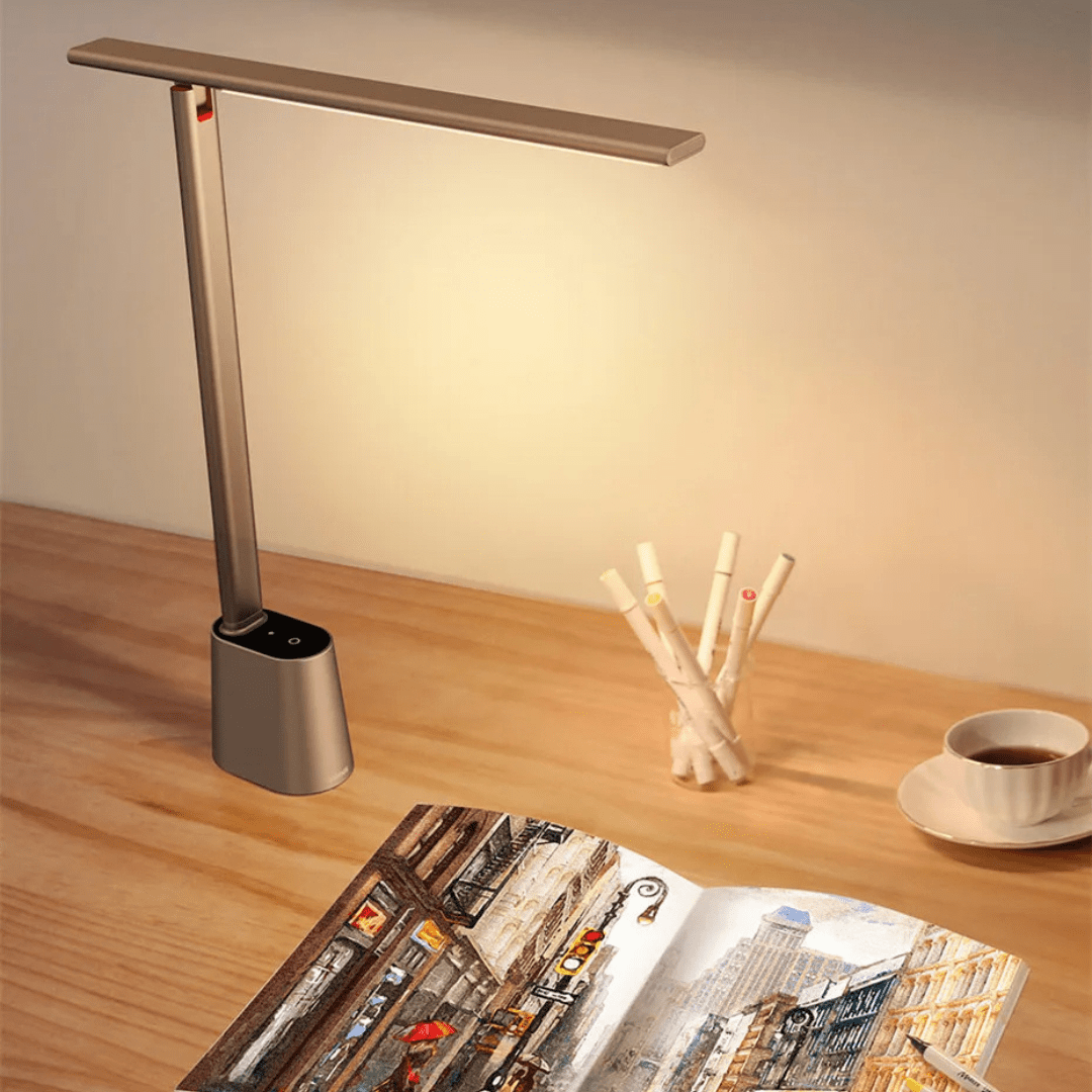Dames Opvouwbare LED Bureaulamp met Dimbare Functie 2
