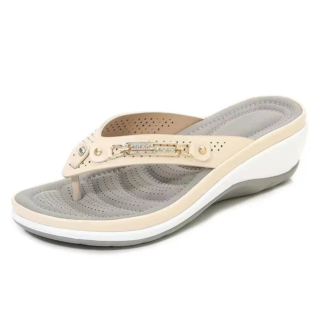 Dames Orthopedische Slippers Luchtig Ontwerp Zacht Voetbed 8