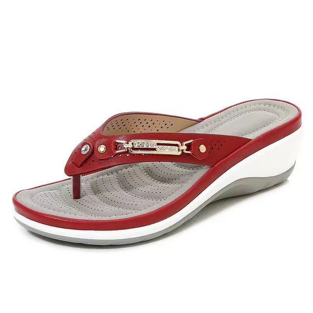 Dames Orthopedische Slippers Luchtig Ontwerp Zacht Voetbed 9