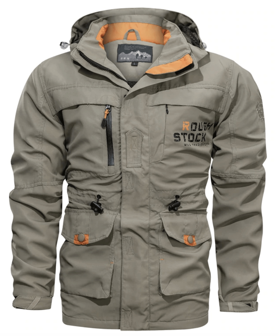 Dames Outdoor Jas Lichtgewicht Polyester Met Verstelbare Taille 2