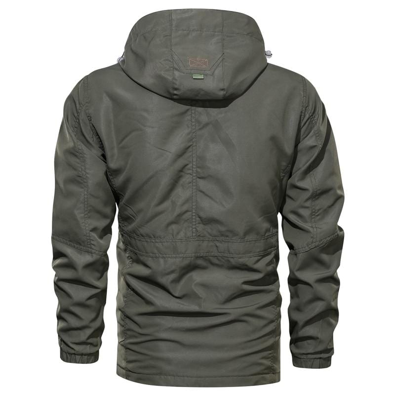 Dames Outdoor Jas Lichtgewicht Polyester Met Verstelbare Taille 6