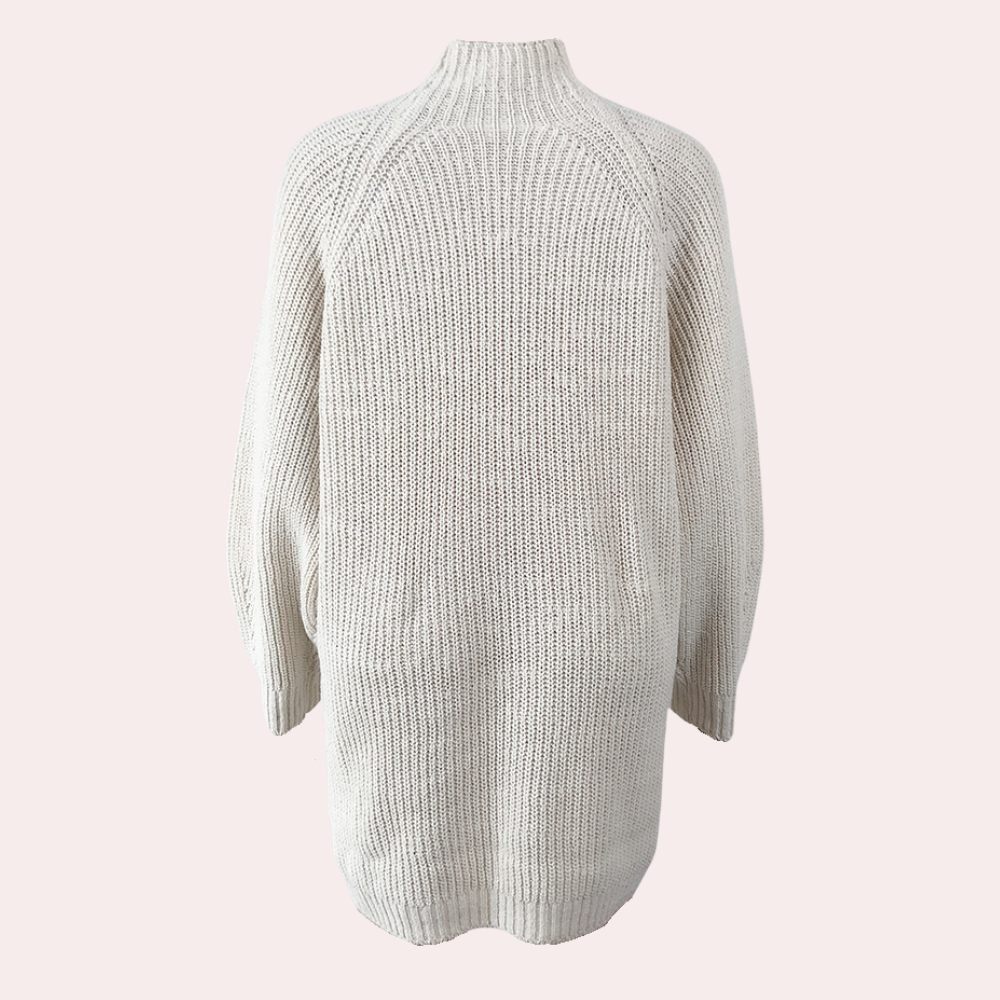 Dames Overdimensioneerde Gebreide Trui Casual en Comfortabel 2