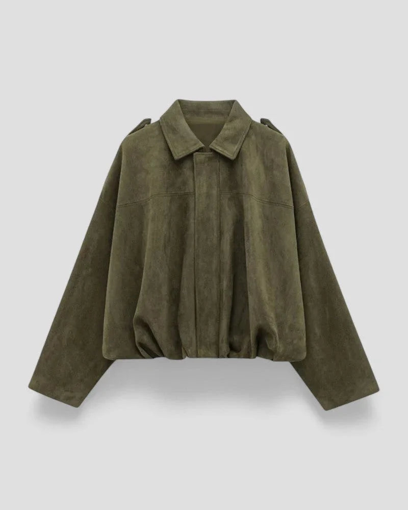 Dames Oversized Bomberjack Casual Stijl 1