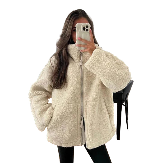 Dames Oversized Jacke met Patchwork Design 7