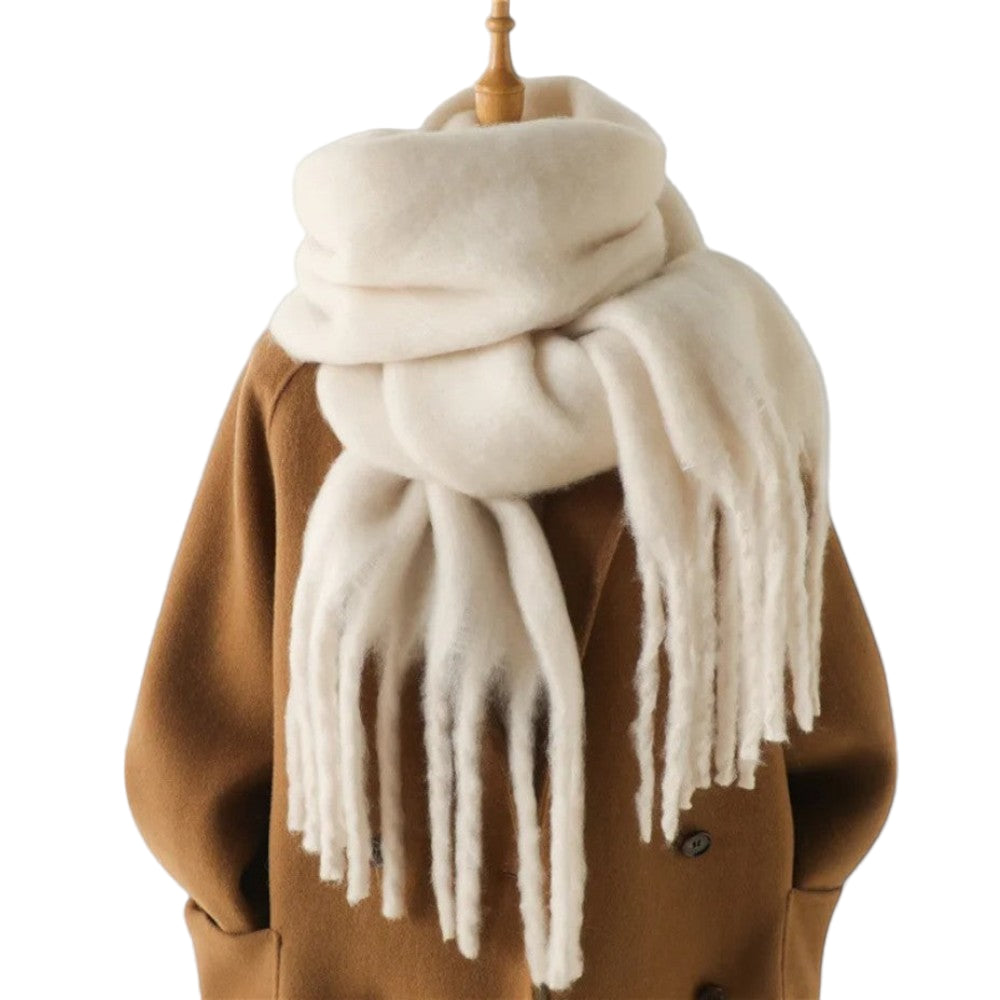 Dames Oversized Sjaal Zacht 0