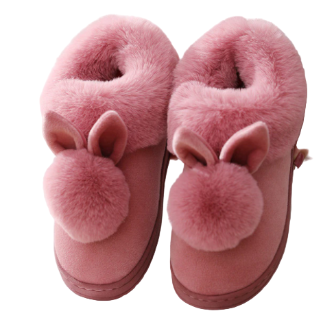 Dames Pantoffels Konijn Schattig en Comfortabel Sloffen 0