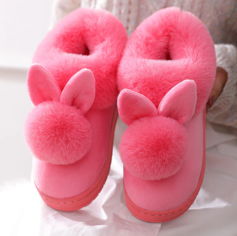 Dames Pantoffels Konijn Schattig en Comfortabel Sloffen 4