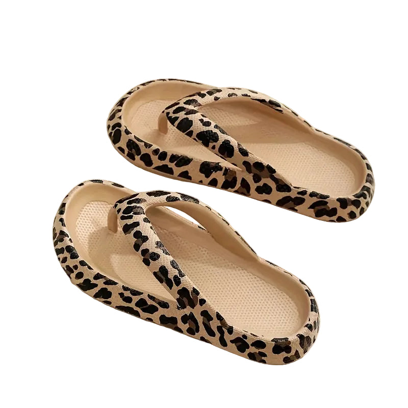 Dames Pantoffels Luipaardprint Ademend en Antislip Sloffen 7