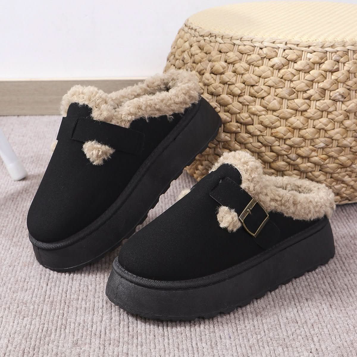 Dames Pantoffels Pluche Comfortabel 4