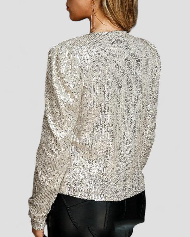 Dames Party Jacket met Pailletten 1