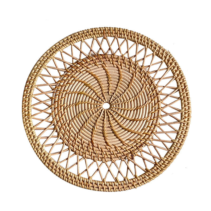 Dames Placemat Handgemaakt Natuurlijke Uitstraling 25 cm 5