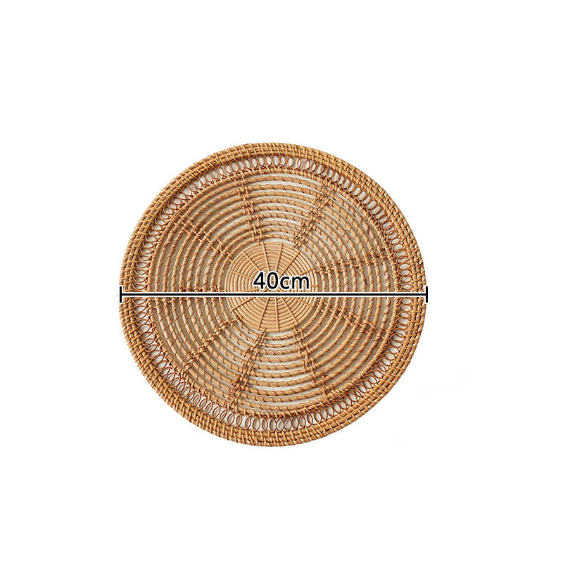 Dames Placemat Handgemaakt Natuurlijke Uitstraling 25 cm 7