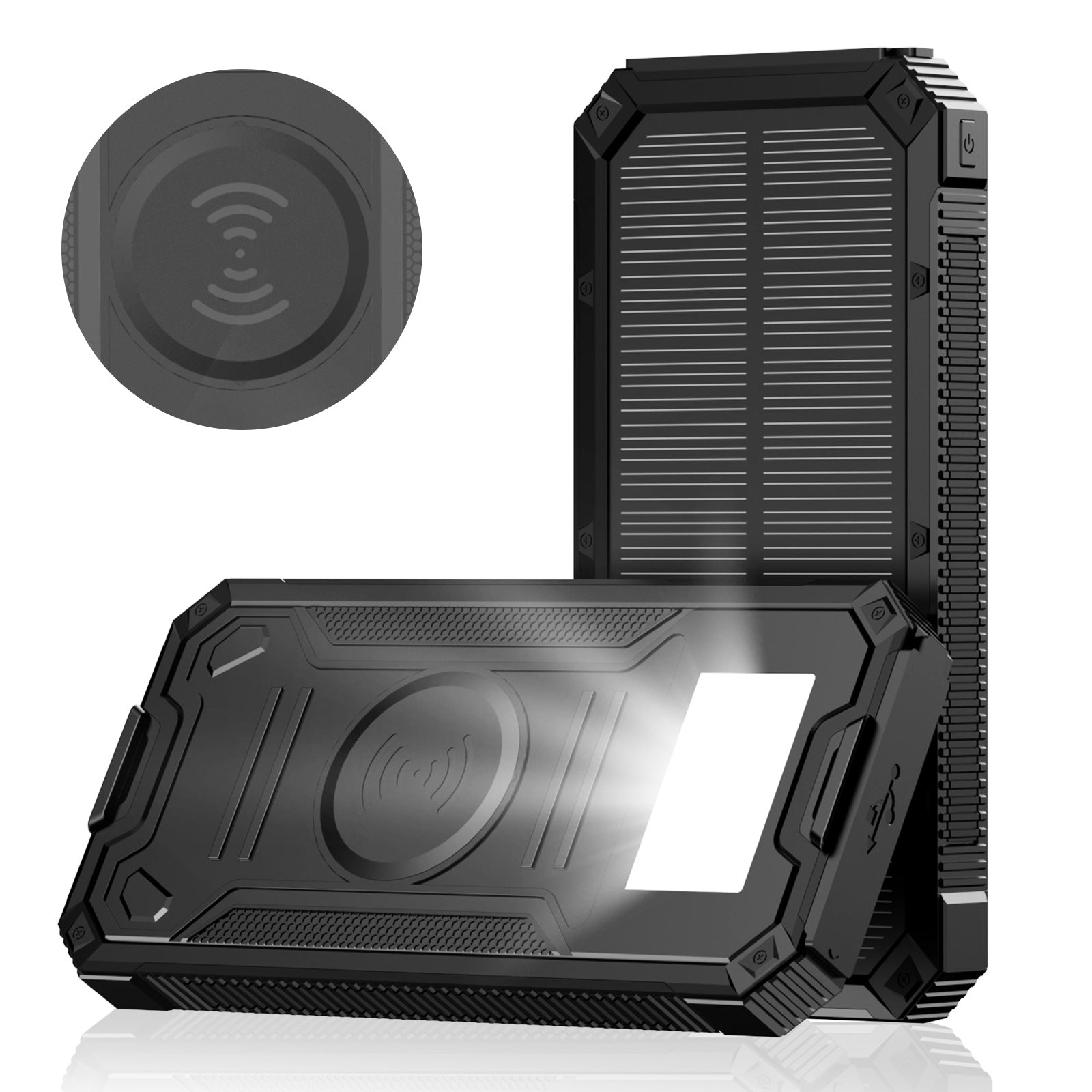 Dames Powerbank Zonne-energie Draagbaar Snellaadmodel 8