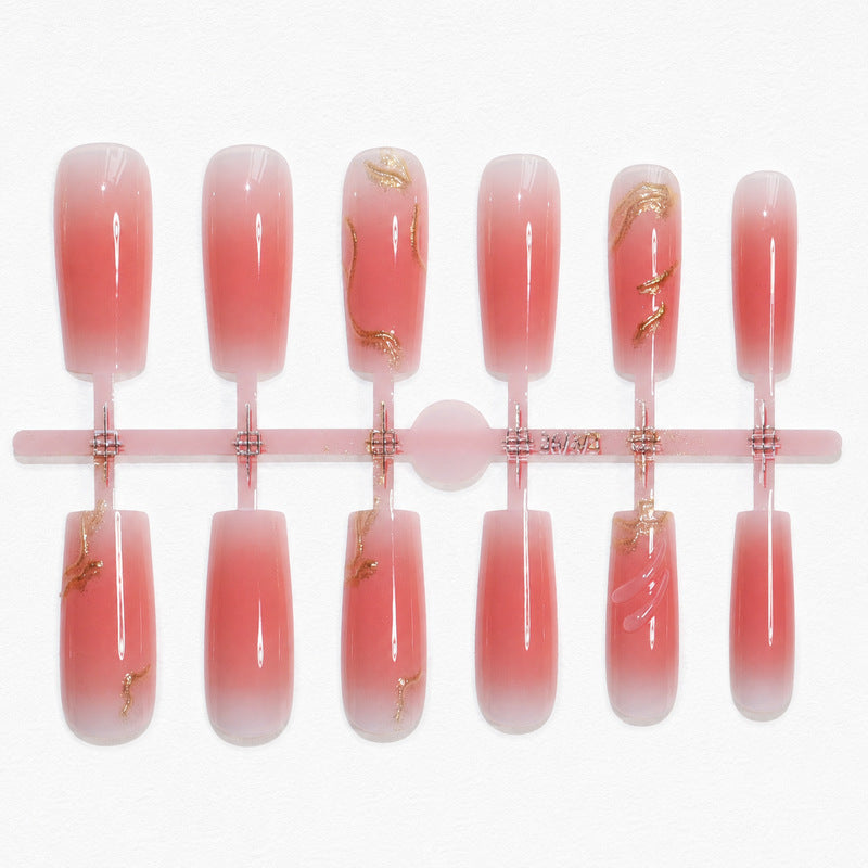 Dames Press-On Nagels Trendy Nail Art Set 2