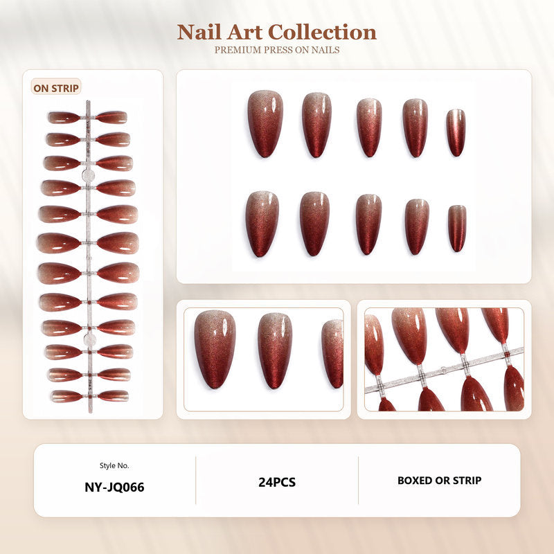 Dames Press-On Nagelset Creatief Ontwerp 2
