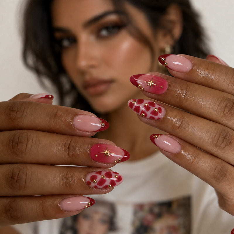 Dames Press On Nagels Artistiek Ontwerp voor Creatieve Manicures 4