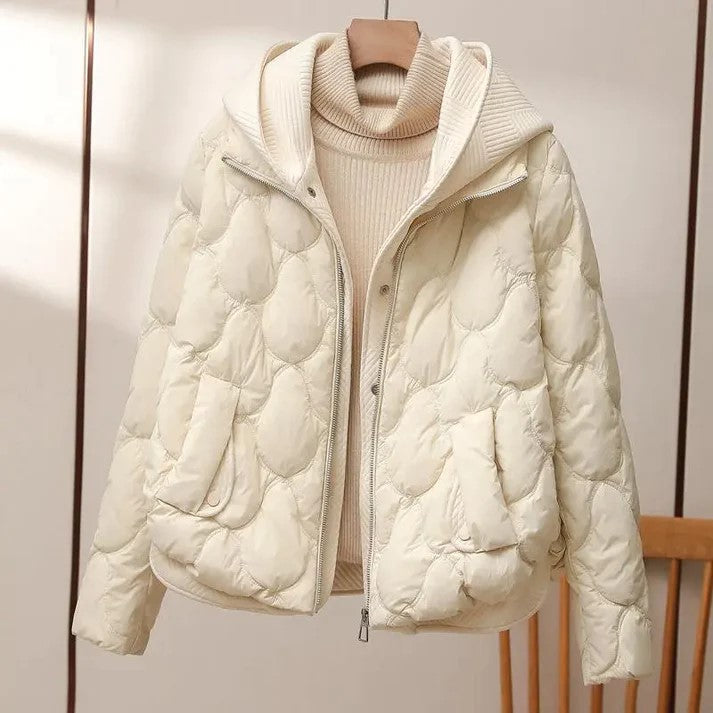 Dames Puffer Jacket Met Gequiltte Textuur En Oversized Pasvorm 2