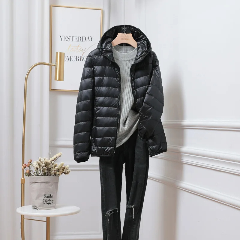 Dames Puffer Jacket Regular Fit Ultralicht Gevoerd 2