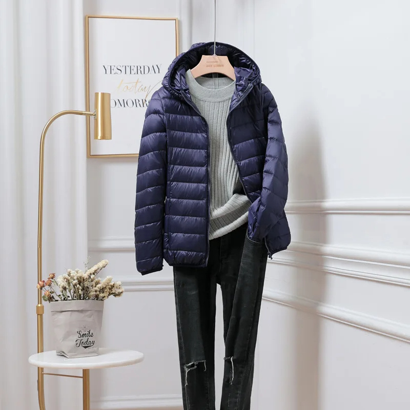 Dames Puffer Jacket Regular Fit Ultralicht Gevoerd 3